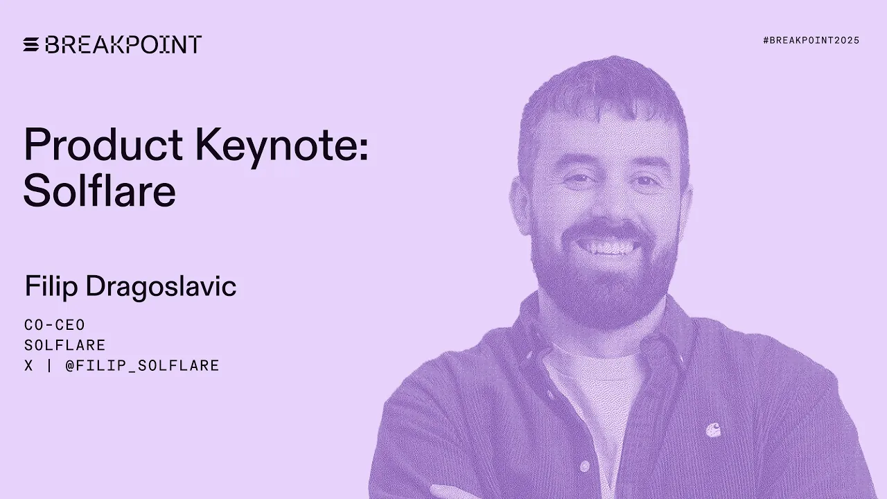 Product Keynote: Solflare