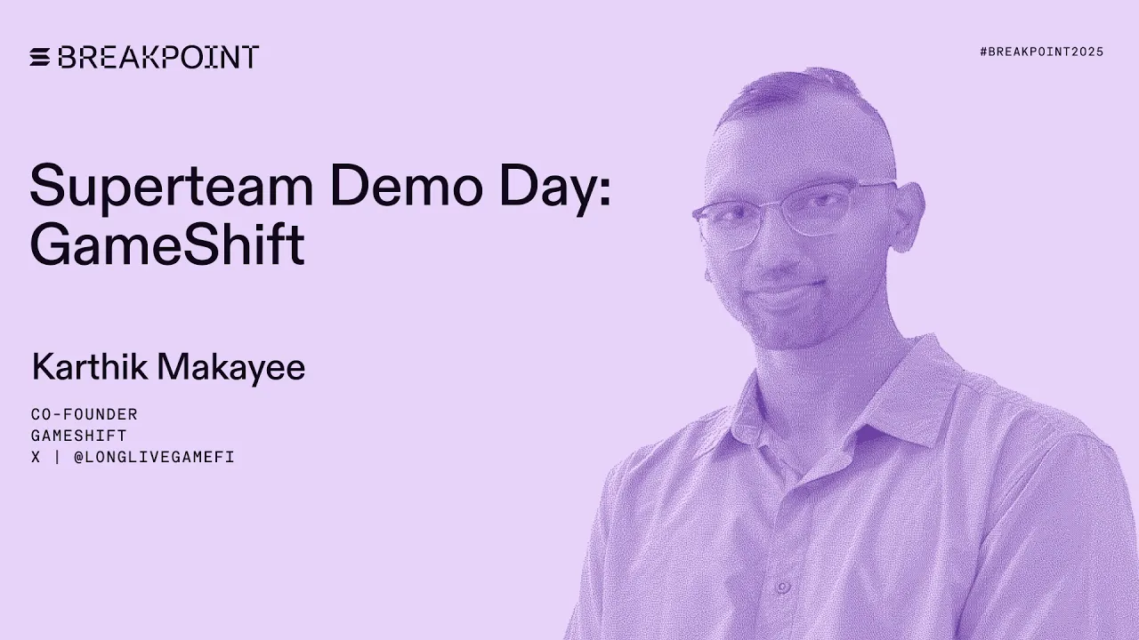 Superteam Demo Day: GameShift (Karthik Makayee)